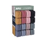 Bolso escolar portatodo apli up north silicona colores surtidos 75x185x55 mm