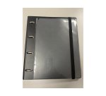 Carpeta con recambio pardo polipropileno foam personalizable 4 anillas 35 mm negro