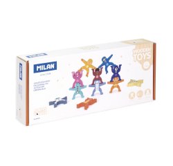 Juego educativo milan figuras madera apilables aliens tower