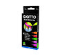 Rotulador giotto turbo soft fluo punta de pincel caja de 6 unidades colores surtidos