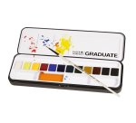 Acuarela daler rowney graduate caja metal de 12 unidades colores surtidos