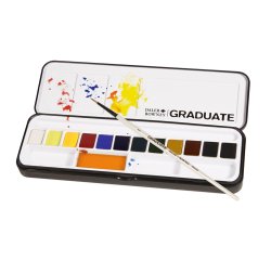 Acuarela daler rowney graduate caja metal de 12 unidades colores surtidos