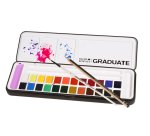Acuarela daler rowney graduate caja metal de 24 unidades colores surtidos