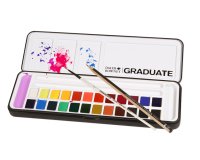Acuarela daler rowney graduate caja metal de 24 unidades colores surtidos