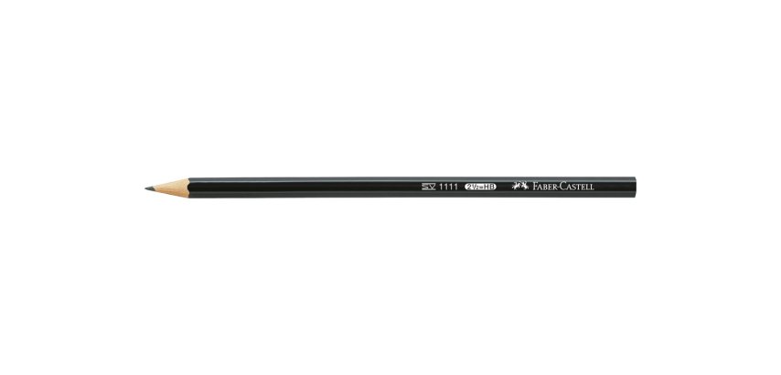 Lapices de grafito faber castell blackmatt 1111 hb