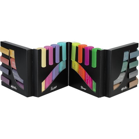 Rotulador faber castell fluorescente textliner 46 set escritorio de 16 unidades colores surtidos