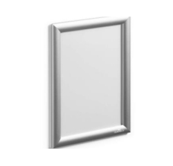 Expositor mural durable din a3 marco aluminio 460x340x24 mm