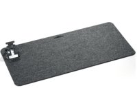 Alfombrilla de escritorio XL durable effect fieltro color antracita 700x330 mm