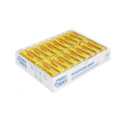 Plastilina jovi my first baby super blanda 38 g color amarillo caja de 18 unidades