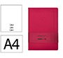 Cuaderno con gomilla Antartik notes tapa dura A4 hojas lisas burdeos 100 hojas 80 g