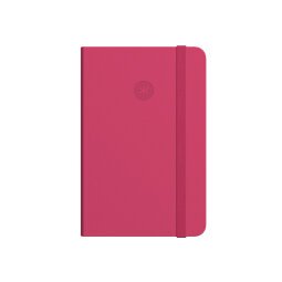 Cuaderno con gomilla antartik notes tapa dura a4 hojas puntos burdeos 100 hojas 80 gr fsc