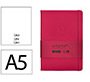 Cuaderno con gomilla Antartik notes tapa dura  A5 hojas lisas burdeos 100 hojas 80 g