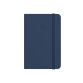 Cuaderno con gomilla antartik notes tapa blanda a5 hojas cuadricula azul marino 80 hojas 80 gr fsc