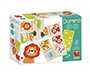 Juego goula jumbo domino madera selva 28 piezas