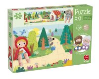 Puzle goula jumbo xxl caperucita roja 30 piezas