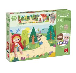 Puzle goula jumbo xxl caperucita roja 30 piezas