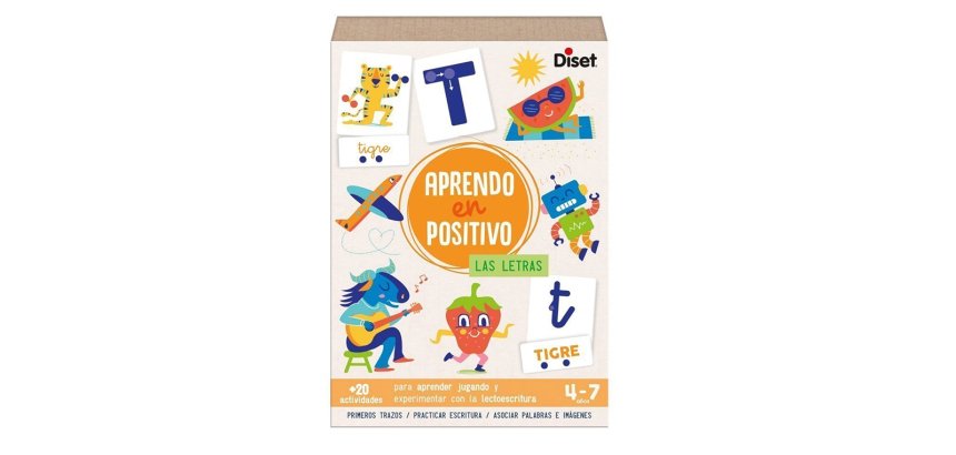 Juego diset didactico aprendo en positivo leer