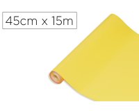 Rollo adhesivo d-c-fix amarillo lima ancho 45 cm largo 15 mt
