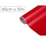 Rollo adhesivo d-c-fix rojo señales ancho 45 cm largo 15 m