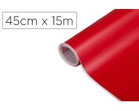 Rollo adhesivo d-c-fix rojo señales ancho 45 cm largo 15 mt