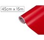 Rollo adhesivo d-c-fix rojo señales ancho 45 cm largo 15 m