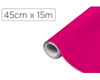Rollo adhesivo d-c-fix magenta ancho 45 cm largo 15 mt
