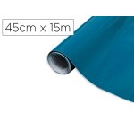 Rollo adhesivo d-c-fix azul petroleo ancho 45 cm largo 15 mt