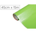 Rollo adhesivo d-c-fix verde manzana ancho 45 cm largo 15 m