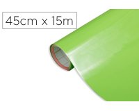 Rollo adhesivo d-c-fix verde manzana ancho 45 cm largo 15 mt