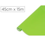 Rollo adhesivo d-c-fix verde manzana mate ancho 45 cm largo 15 m