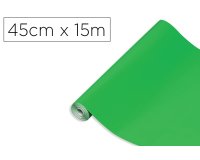 Rollo adhesivo d-c-fix verde ancho 45 cm largo 15 mt