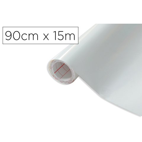 Rollo adhesivo d-c-fix blanco ancho 90 cm largo 15 m