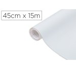 Rollo adhesivo d-c-fix blanco mate ancho 45 cm largo 15 m