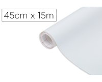 Rollo adhesivo d-c-fix blanco mate ancho 45 cm largo 15 mt