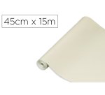 Rollo adhesivo d-c-fix gris claro mate ancho 45 cm largo 15 mt