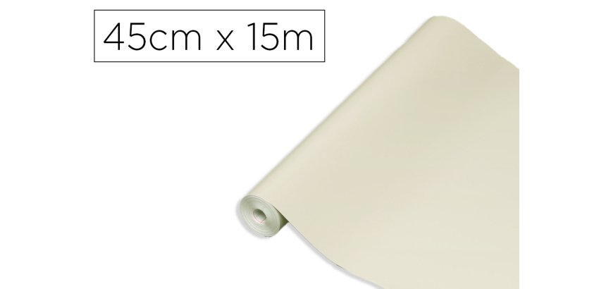 Rollo adhesivo d-c-fix gris claro mate ancho 45 cm largo 15 mt