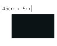 Rollo adhesivo d-c-fix negro mate ancho 45 cm largo 15 mt