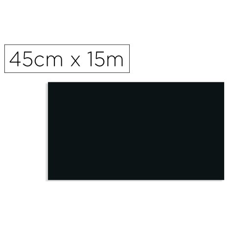 Rollo adhesivo d-c-fix negro mate ancho 45 cm largo 15 m