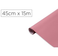 Rollo adhesivo d-c-fix rosa ceniza mate ancho 45 cm largo 15 m