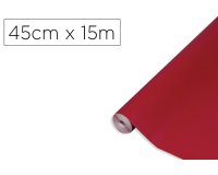 Rollo adhesivo d-c-fix burdeos mate ancho 45 cm largo 15 mt