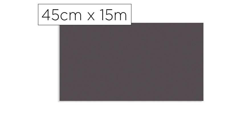 Rollo adhesivo d-c-fix gris antracita mate ancho 45 cm largo 15 m