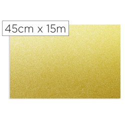 Rollo adhesivo d-c-fix oro brillo ancho 45 cm largo 15 m