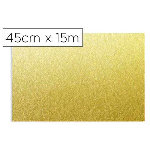 Rollo adhesivo d-c-fix oro brillo ancho 45 cm largo 15 m