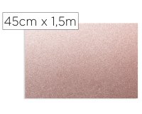 Rollo adhesivo d-c-fix rosa metal brillo ancho 45 cm largo 1,5 mt