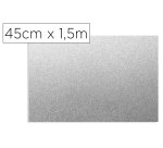Rollo adhesivo d-c-fix plata metal brillo ancho 45 cm largo 1,5 m