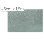 Rollo adhesivo d-c-fix gris metal brillo ancho 45 cm largo 1,5 m