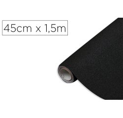 Rollo adhesivo d-c-fix negro metal brillo ancho 45 cm largo 1,5 m
