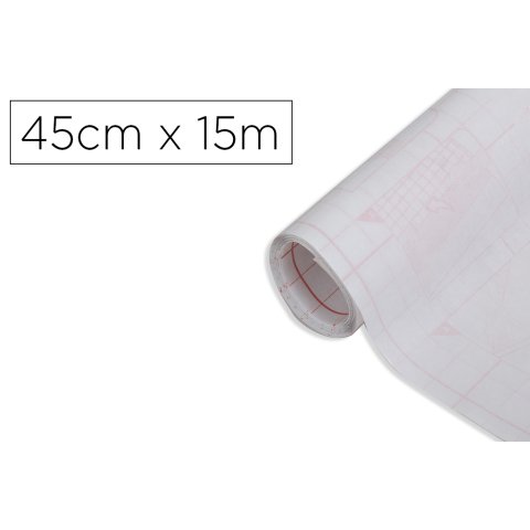 Rollo adhesivo d-c-fix transparente ancho 45 cm largo 15 m