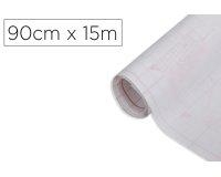 Rollo adhesivo d-c-fix transparente ancho 90 cm largo 15 mt