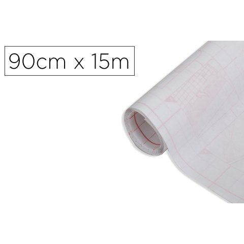 Rollo adhesivo d-c-fix transparente ancho 90 cm largo 15 m
